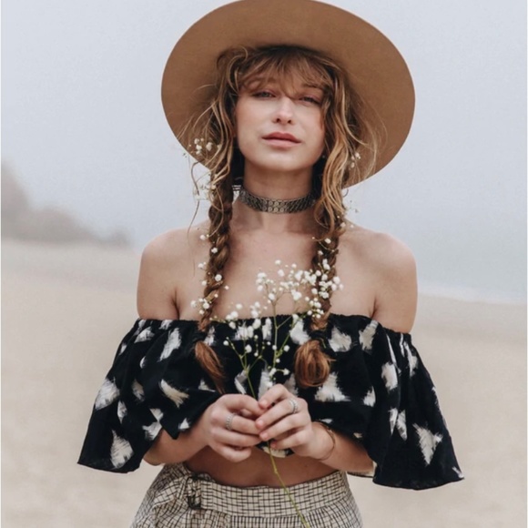 NWOT ZHENNYMPH Goji Berry Top, XS - Picture 1 of 6